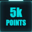 5,000 points