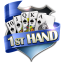 1st hand Texas hold'em