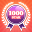 1,000 stars