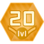 Reached level 20