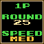 4 more steps to round 30 at Med Speed