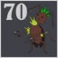 70 cockroaches killed