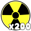 Have 200 Radioactivity