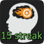 Accuracy: 15 streak easy