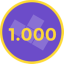 1000x T