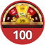 Use premium roulette 100 times