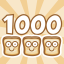1000 Total Toasts