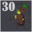 30 cockroaches killed