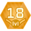 Reached level 18